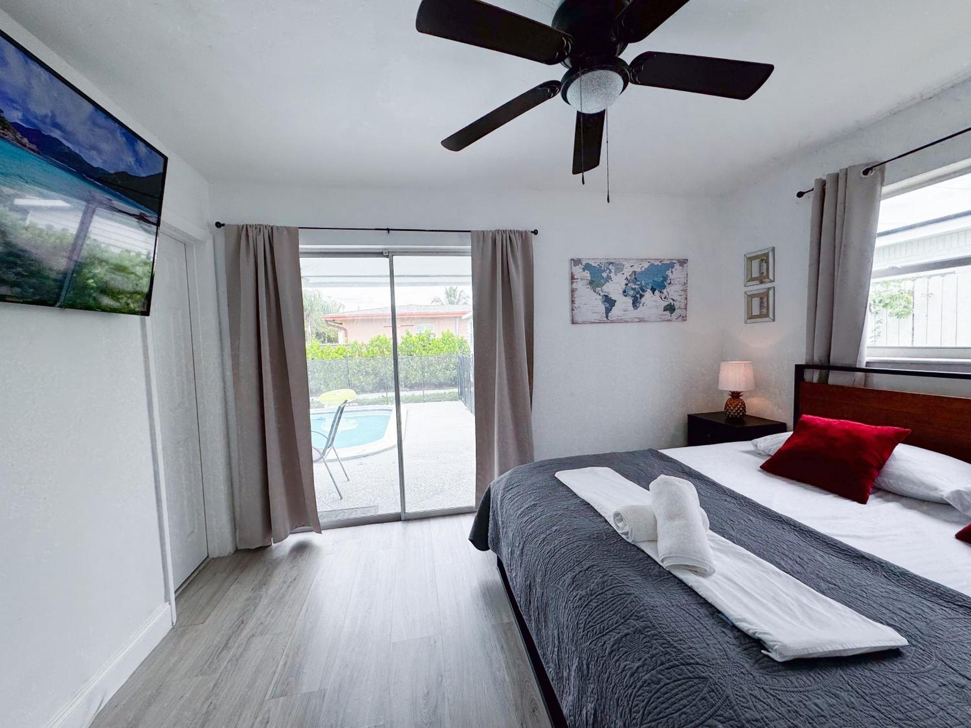 Tropical Villa Pool Courtyard & Garden View Fort Lauderdale Extérieur photo